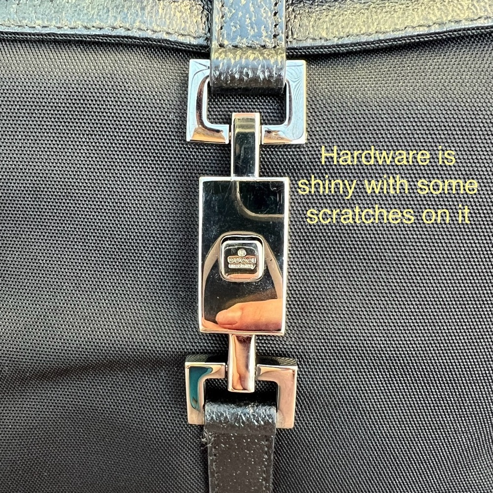 Gucci Jackie Shoulder Bag Nylon Leather - Picture 3 of 9